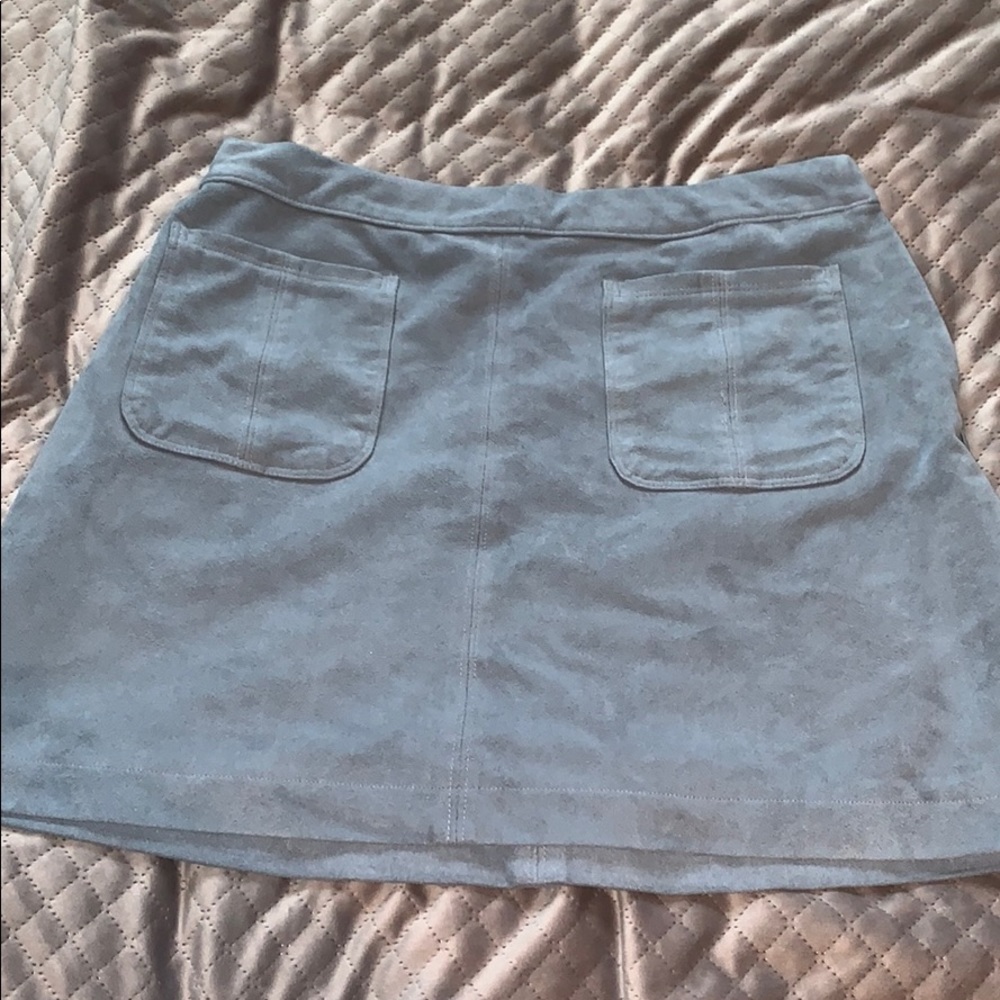 blue abercrombie skirt